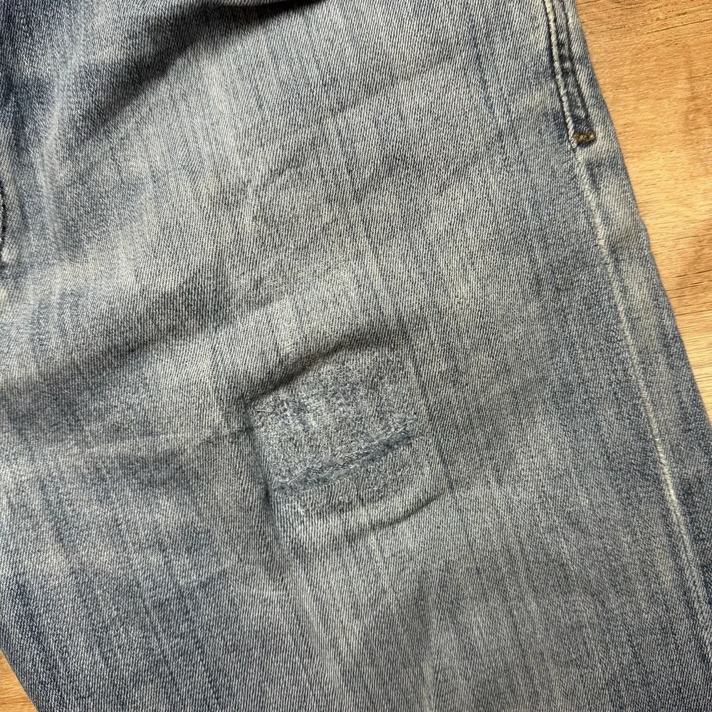 Diesel Waykee Jeans Men 30x32 Blue Straight Leg Stretch Medium‎ Wash Distressed